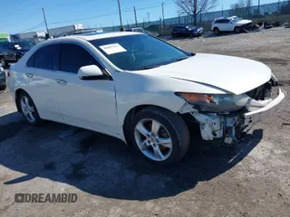 2010 Acura TSX with VIN JH4CU2F67AC018020, listed as a IAAI auction lot 41847113 with 1 mi miles. Bid and sale history available at carsss.com. Image 1.