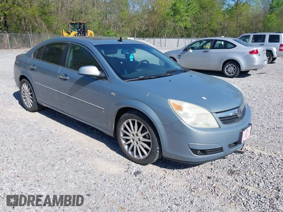 2007 Saturn Aura XR with VIN 1G8ZV57737F240704, listed as a IAAI auction lot 41890028 with 179,002 mi miles. Bid and sale history available at carsss.com. Image 1.