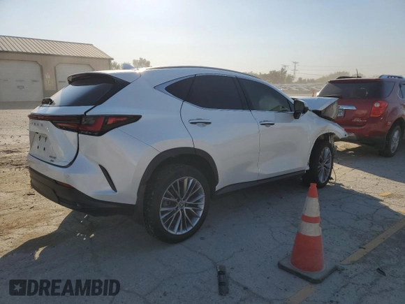 2022 Lexus NX 350 Premium with VIN 2T2GGCEZXNC002298, listed as a Copart auction lot 73543794 with Not provided miles and Salvage title. Bid and sale history available at DreamBid. Image 3.