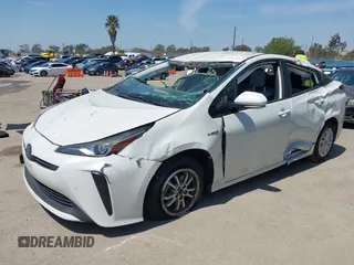 2020 Toyota Prius L Eco with VIN JTDKARFU3L3107048, listed as a IAAI auction lot 41973416 with 41,773 mi miles and . Bid and sale history available at DreamBid. Image 2.