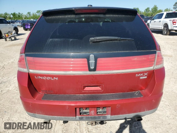 2010 Lincoln MKX with VIN 2LMDJ8JC9ABJ21194, listed as a Copart auction lot 52019495 with 0 mi miles and Salvage Title. Bid and sale history available at carsss.com. Image 6.