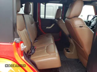 2017 Jeep Wrangler Unlimited Sahara with VIN 1C4HJWEG3HL610297, listed as a Copart auction lot 64732325 with 43,274 mi miles and Salvage title. Bid and sale history available at DreamBid. Image 10.