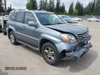 2007 Lexus GX with VIN JTJBT20X070137598, listed as a IAAI auction lot 42147871 with 171,886 mi miles. Bid and sale history available at carsss.com. Image 1.