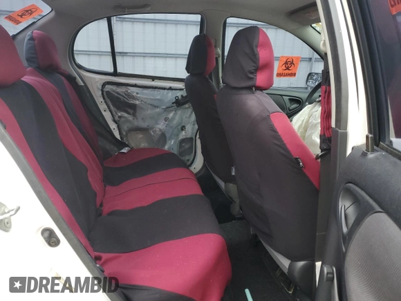 2004 Toyota ECHO with VIN JTDBT123740320273, listed as a Copart auction lot 87401334 with 173,547 mi miles and Salvage title. Bid and sale history available at DreamBid. Image 10.
