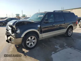 2010 Ford Expedition EL XLT with VIN 1FMJK1H50AEB55040, listed as a Copart auction lot 75403574 with 146,856 mi miles and Salvage Title. Bid and sale history available at carsss.com. Image 1.