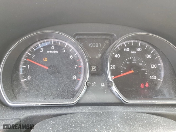 2019 Nissan Versa Sedan SV with VIN 3N1CN7AP4KL836700, listed as a Copart auction lot 54002575 with 49,387 mi miles and Salvage Title. Bid and sale history available at carsss.com. Image 9.