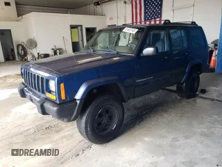 2001 Jeep Cherokee Sport z VIN 1J4FF48S81L620370, wystawiony jako Copart lot #61663745 z przebiegiem 158 512 mil mil oraz Czysty tytuł • Clean title. Historia ofert i sprzedaży dostępna na DreamBid. Obrazek 1.