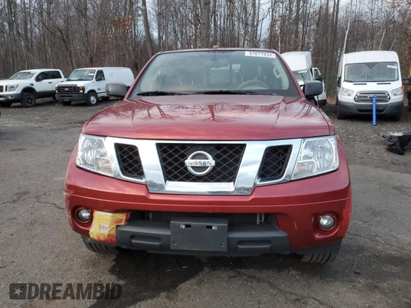2016 Nissan Frontier SV with VIN 1N6AD0CW1GN716330, listed as a Copart auction lot 87077834 with 70,646 mi miles and Salvage title. Bid and sale history available at DreamBid. Image 5.