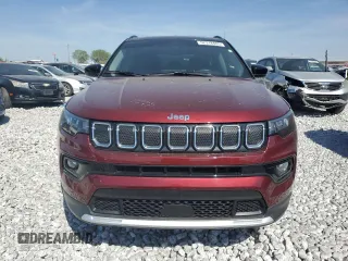 2022 Jeep Compass Limited z VIN 3C4NJDCB5NT209672, wystawiony jako Copart lot #52318405 z przebiegiem 22 977 mil mil oraz Szkoda całkowita • Salvage title. Historia ofert i sprzedaży dostępna na DreamBid. Obrazek 5.