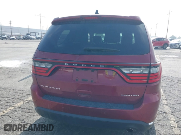2015 Dodge Durango Limited with VIN 1C4RDHDG9FC100932, listed as a IAAI auction lot 42339913 with 134,865 mi miles and . Bid and sale history available at DreamBid. Image 16.