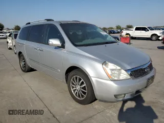 2012 Kia Sedona EX with VIN KNDMH4C71C6469223, listed as a Copart auction lot 76047714 with 231,767 mi miles and Clean Title. Bid and sale history available at carsss.com. Image 4.