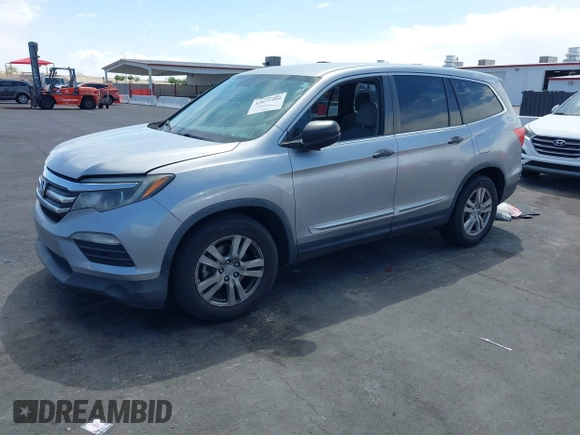 2016 Honda Pilot LX with VIN 5FNYF5H10GB044006, listed as a IAAI auction lot 42075404 with 129,642 mi miles and . Bid and sale history available at DreamBid. Image 17.