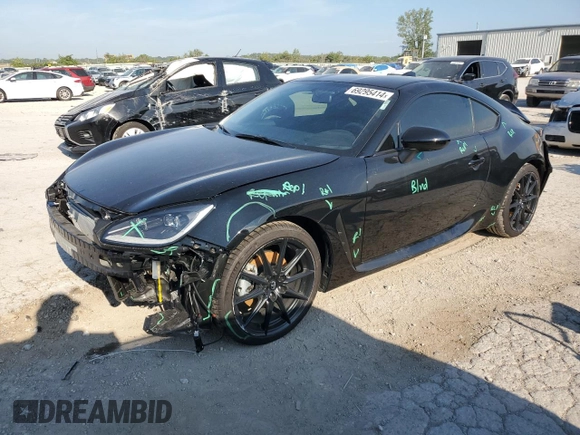 2024 Toyota GR86 Premium with VIN JF1ZNBE11R8753854, listed as a Copart auction lot 69295414 with 1,939 mi miles and Salvage Title. Bid and sale history available at carsss.com. Image 1.