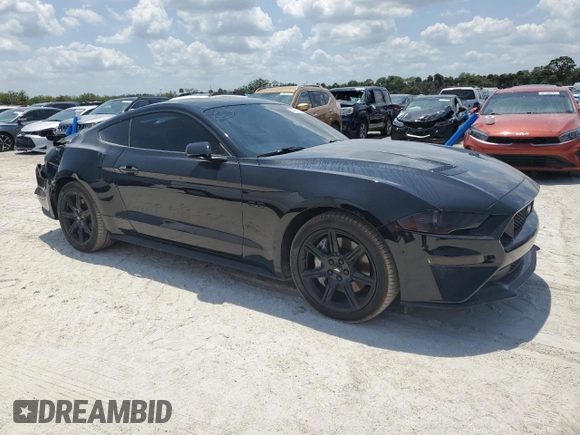 2019 Ford Mustang GT with VIN 1FA6P8CF6K5122362, listed as a Copart auction lot 54122165 with 67,371 mi miles and Salvage title. Bid and sale history available at DreamBid. Image 4.