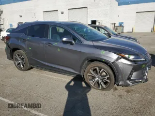2022 Lexus RX with VIN 2T2HZMAA7NC228058, listed as a Copart auction lot 46857225 with 34,510 mi miles and Salvage Title. Bid and sale history available at carsss.com. Image 4.