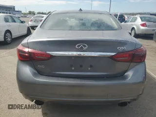 2018 Infiniti Q50 3.0t LUXE with VIN JN1EV7AR3JM440451, listed as a Copart auction lot 70054044 with 112,855 mi miles and Salvage Title. Bid and sale history available at carsss.com. Image 6.