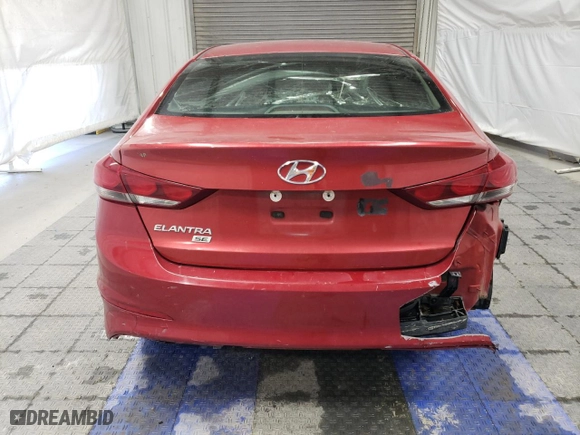 2018 Hyundai Elantra SE with VIN 5NPD74LF6JH275025, listed as a Copart auction lot 73721884 with 126,863 mi miles and Clean Title. Bid and sale history available at carsss.com. Image 6.