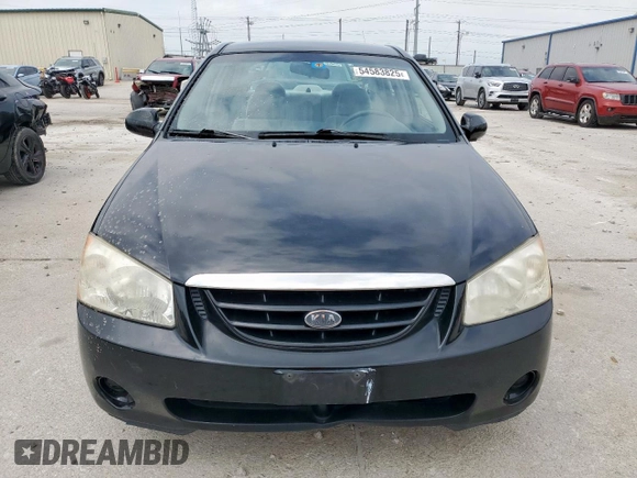 2006 Kia Spectra EX z VIN KNAFE121665281639, wystawiony jako Copart lot #54583825 z przebiegiem 121 167 mil mil oraz Szkoda całkowita • Salvage title. Historia ofert i sprzedaży dostępna na DreamBid. Obrazek 5.