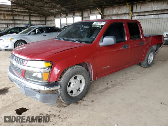 2005 Chevrolet Colorado 1SB LS Z85 with VIN 1GCCS136058262414, listed as a Copart auction lot 46925915 with 182,571 mi miles and Salvage Title. Bid and sale history available at carsss.com. Image 1.