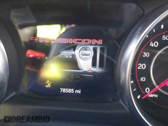 2020 Jeep Gladiator Rubicon with VIN 1C6JJTBG9LL152141, listed as a IAAI auction lot 41798487 with 78,585 mi miles and . Bid and sale history available at DreamBid. Image 7.