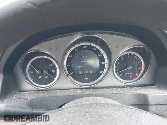 2009 Mercedes-Benz C 300 Sport with VIN WDDGF54X69R054886, listed as a IAAI auction lot 42541090 with 189,020 mi miles and . Bid and sale history available at DreamBid. Image 7.
