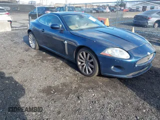 2007 Jaguar XK with VIN SAJWA43B875B07505, listed as a IAAI auction lot 41654226 with 183,098 mi miles. Bid and sale history available at carsss.com. Image 1.