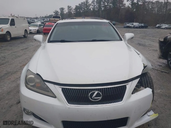 2012 Lexus IS 250C with VIN JTHFF2C2XC2523146, listed as a IAAI auction lot 41034783 with 130107 miles. Bid and sale history available at carsss.com. Image 12.