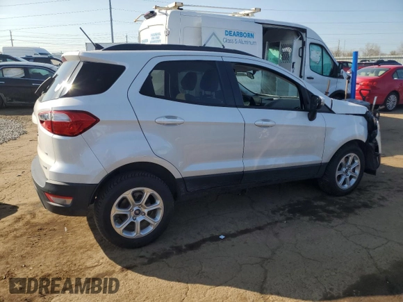 2019 Ford EcoSport SE с VIN MAJ3S2GE2KC258435, выставлен на аукционе Copart как лот 53804705 с пробегом 57 954 миль миль и Чистый • Clean title. История ставок и продаж доступна на DreamBid. Изображение 3.