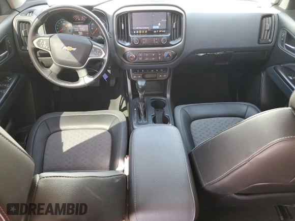 2022 Chevrolet Colorado 2WD Z71 with VIN 1GCGSDEN7N1143761, listed as a Copart auction lot 48074005 with 46,920 mi miles and Salvage title. Bid and sale history available at DreamBid. Image 8.