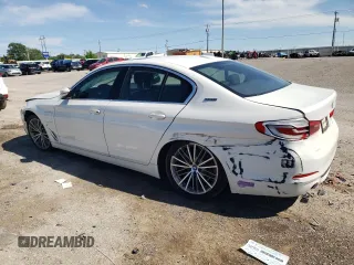 2019 BMW 5 Series 530e with VIN WBAJA9C57KB254922, listed as a Copart auction lot 55161535 with Not provided miles and Salvage title. Bid and sale history available at DreamBid. Image 2.