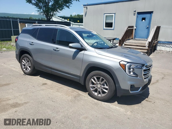 2024 GMC Terrain SLT with VIN 3GKALVEG0RL287777, listed as a Copart auction lot 62133405 with 27,212 mi miles and Clean title. Bid and sale history available at DreamBid. Image 4.