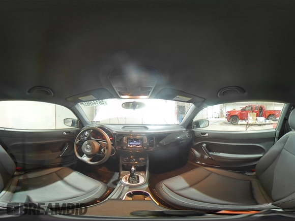 2016 Volkswagen Beetle Wolfsburg Edition with VIN 3VWF17AT3GM602307, listed as a Copart auction lot 56144965 with 63,317 mi miles and Salvage Title. Bid and sale history available at DreamBid. Image 14.