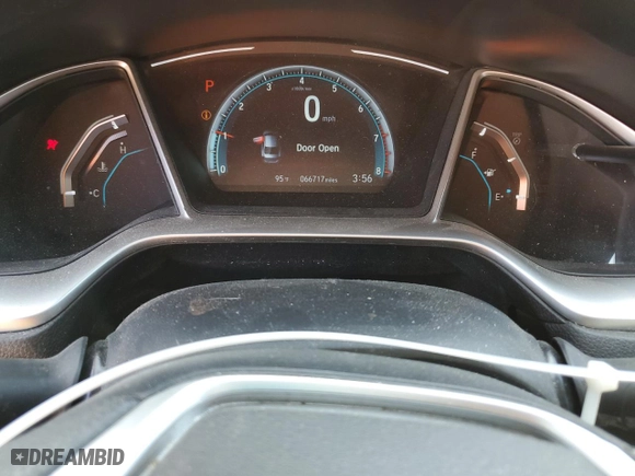 2017 Honda Civic Sedan EX with VIN 19XFC2F71HE082499, listed as a Copart auction lot 50242775 with 66,717 mi miles and Salvage Title. Bid and sale history available at carsss.com. Image 9.