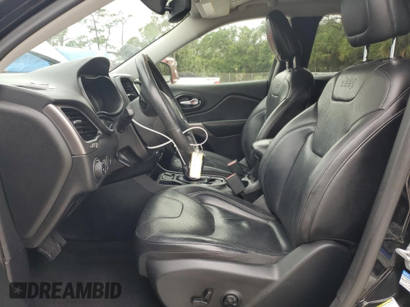 2019 Jeep Cherokee Limited with VIN 1C4PJLDB5KD427727, listed as a Copart auction lot 59300595 with 153,147 mi miles and Non repairable. Bid and sale history available at DreamBid. Image 7.