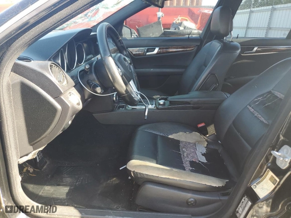 2012 Mercedes-Benz C-Class C 300 Sport with VIN WDDGF8BB8CR204223, listed as a Copart auction lot 52707305 with 201,502 mi miles and Clean Title. Bid and sale history available at carsss.com. Image 7.