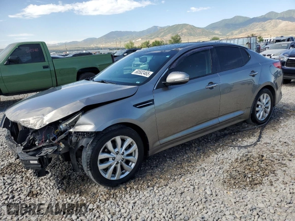 2015 Kia Optima EX с VIN 5XXGN4A71FG514109, выставлен на аукционе Copart как лот 60502465 с пробегом 190 945 миль миль и Списание • Salvage title. История ставок и продаж доступна на DreamBid. Изображение 1.