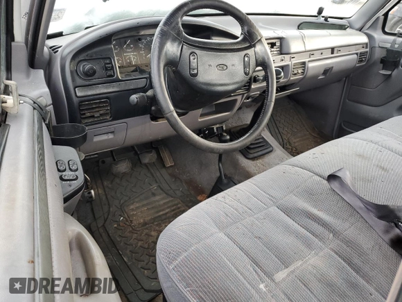 1995 Ford F-250 with VIN 2FTHF26HXSCA70112, listed as a Copart auction lot 89139135 with Not provided miles and Salvage title. Bid and sale history available at DreamBid. Image 8.