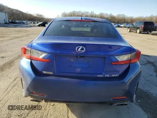 2015 Lexus RC 350 F Sport with VIN JTHSE5BC2F5003278, listed as a Copart auction lot 49997085 with 100,204 mi miles and Salvage title. Bid and sale history available at DreamBid. Image 6.