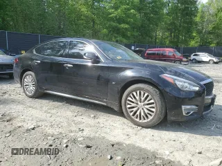 2015 Infiniti Q70 with VIN JN1BY1PR3FM830603, listed as a Copart auction lot 55397975 with Not provided miles and Non repairable. Bid and sale history available at DreamBid. Image 4.