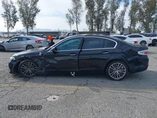 2018 BMW 5 Series 530i with VIN WBAJA5C56JG897692, listed as a IAAI auction lot 41813052 with 37,610 mi miles and . Bid and sale history available at DreamBid. Image 14.