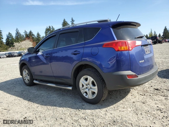 2014 Toyota RAV4 LE with VIN 2T3BFREV9EW192361, listed as a Copart auction lot 53189925 with 122,161 mi miles and Salvage Title. Bid and sale history available at carsss.com. Image 2.