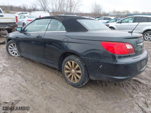 2010 Chrysler Sebring Touring with VIN 1C3BC5ED9AN138508, listed as a IAAI auction lot 41711330 with 93,877 mi miles. Bid and sale history available at carsss.com. Image 3.