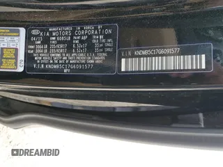 2016 Kia Sedona LX with VIN KNDMB5C17G6091577, listed as a Copart auction lot 61692944 with 113,937 mi miles and Salvage Title. Bid and sale history available at carsss.com. Image 13.