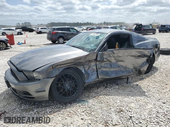 2014 Ford Mustang V6 with VIN 1ZVBP8AM9E5252325, listed as a Copart auction lot 49442065 with 211,305 mi miles and Salvage Title. Bid and sale history available at DreamBid. Image 1.