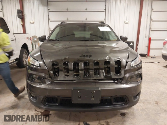 2018 Jeep Cherokee Limited with VIN 1C4PJMDX0JD617273, listed as a IAAI auction lot 41371684 with 91,821 mi miles. Bid and sale history available at carsss.com. Image 12.