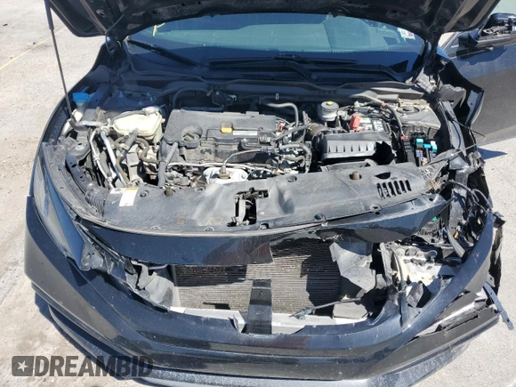 2020 Honda Civic Sedan Sport with VIN 2HGFC2F81LH600750, listed as a Copart auction lot 48140675 with 91,600 mi miles and Salvage Title. Bid and sale history available at carsss.com. Image 12.