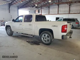 2012 Chevrolet Silverado 1500 LTZ with VIN 3GCPKTE71CG203852, listed as a Copart auction lot 46737545 with 0 mi miles and Salvage Title. Bid and sale history available at carsss.com. Image 2.