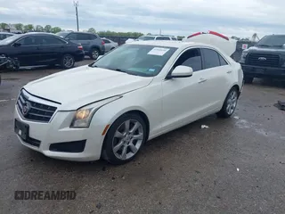 2014 Cadillac ATS Standard RWD with VIN 1G6AA5RX0E0185448, listed as a IAAI auction lot 41910150 with 179,969 mi miles and . Bid and sale history available at DreamBid. Image 2.