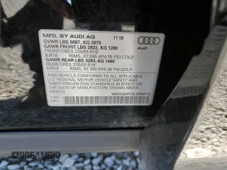 2020 Audi Q5 Premium with VIN WA1G2AFY3L2049515, listed as a Copart auction lot 67580264 with 58,636 mi miles and Salvage Title. Bid and sale history available at carsss.com. Image 14.