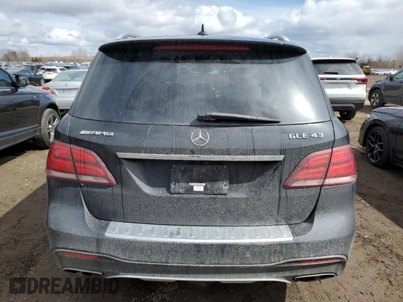 2017 Mercedes-Benz GLE 43 AMG z VIN 4JGDA6EB0HA947553, wystawiony jako Copart lot #50391045 z przebiegiem 113 025 mil mil oraz Czysty tytuł • Clean title. Historia ofert i sprzedaży dostępna na DreamBid. Obrazek 6.